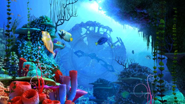 Coral.Clock 3D Screensaver