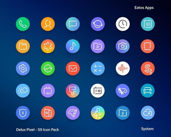 Delux Pixel - Icon pack v1.2.1