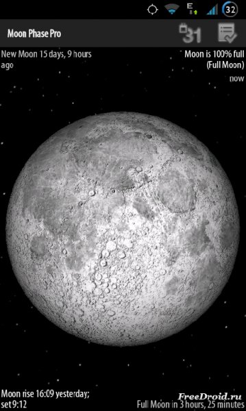 Moon Phase Pro v.3.3.0 LW Widget Unity