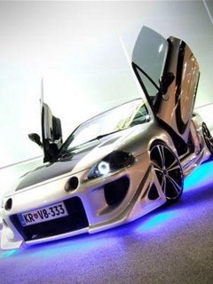 Turbo sport car tuning