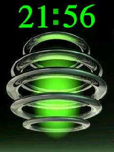 Neon clock by sergeevihc