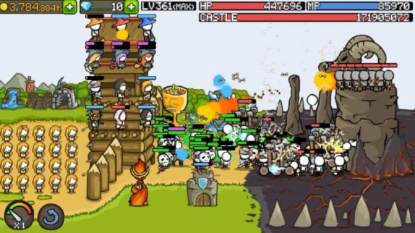 Grow Castle мод взлом на деньги