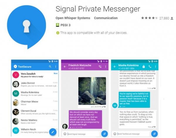 Signal Private Messenger 3.16.0