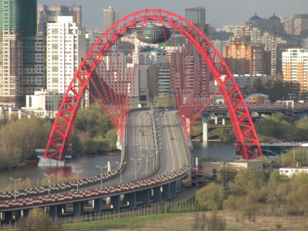 Zhivopisny Bridge from Krylatsky Hills 2