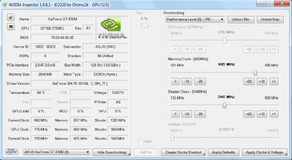 NVIDIA Inspector 1.9.8.1