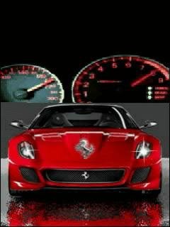 Car ferrari спидометр
