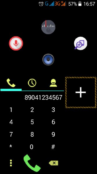 Simple Dialer Widget v.1.5.2