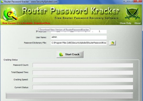 Router Password Kracker