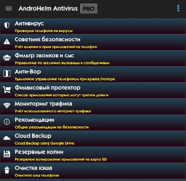 AndroHelm Antivirus Pro 2.5.6