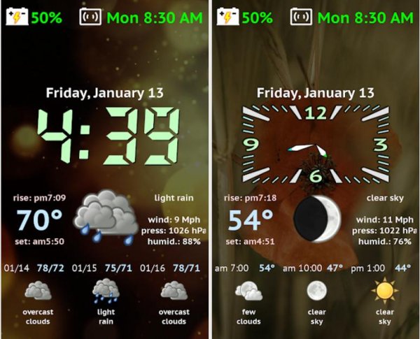 Weather Night Dock Pro 1.18.3