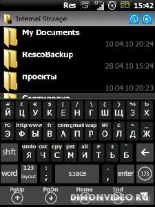 Скин WP7 для Finger Keyboard 2.1