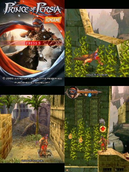 Prince Of Persia HD OS 9.1 320x240