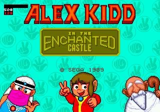 Alex Kidd in the Enchanted Castle (U)