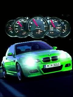 Bmw красотка спидометр анимация