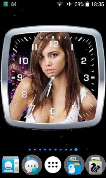 Часы Виджет Tina