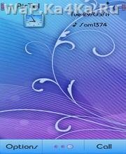abstract blue