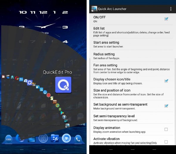 Quick Arc Launcher v2.3.1