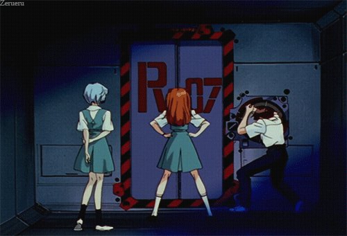Rei Ayanami, Asuka Langley, Ikari Shinji