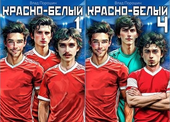 Владислав Порошин Красно-белый. Книги 1-4