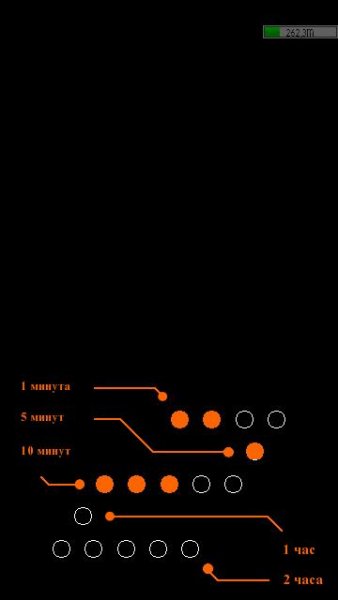 binary clock screensaver