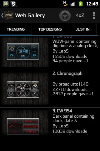 Thousand clock widgets 1.3.7