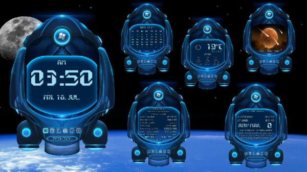 SpaceShip Widget