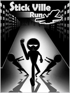 Stick Ville Run 240x400 touch