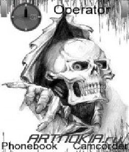 Skull-Smile-Nokia-Theme