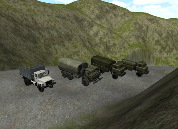 Русские гонки на грузовиках v 1.0
