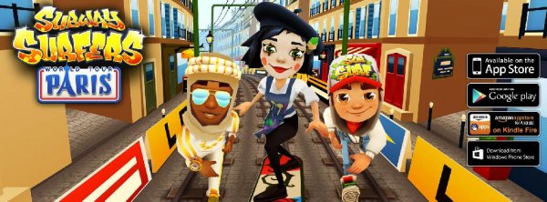 Vzlomanny Subway Surfers Paris