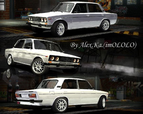 NFSMW ВАЗ2106(Black-Recolor)