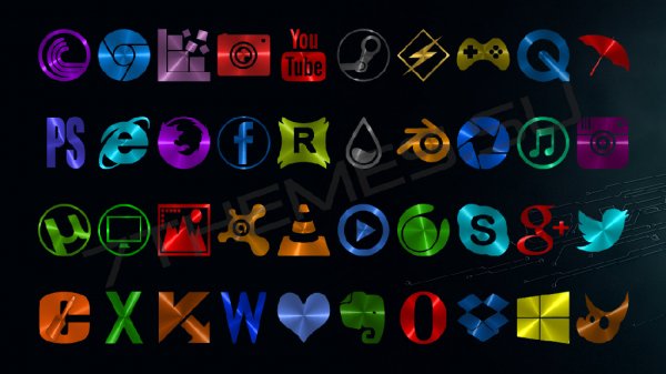 Metal iconpack