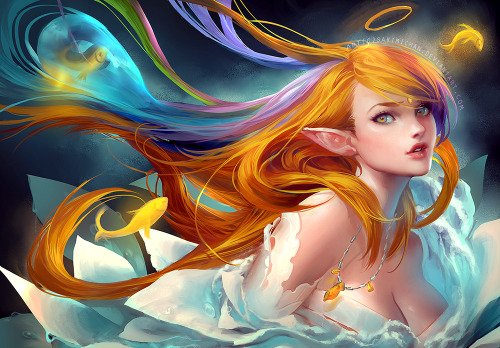 Sakimichan (Yue Wang) - Rainbow2