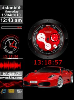 Ferrari часы спидометр