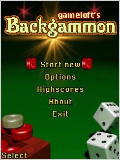 Gamelofts Backgammon 240x320