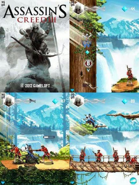 Assassins Creed III Nokia 360x640