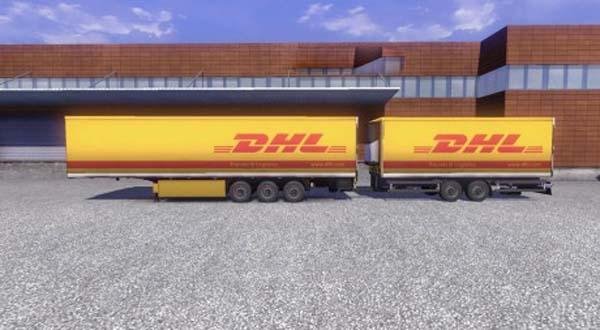 Trailer-ETS2 Krone Gigaliner - DHL