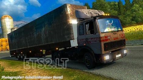 МАЗ Ретро и Старый прицеп Schmitz
