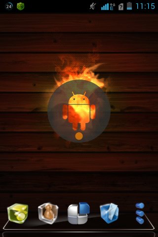 android livewallpaper fire