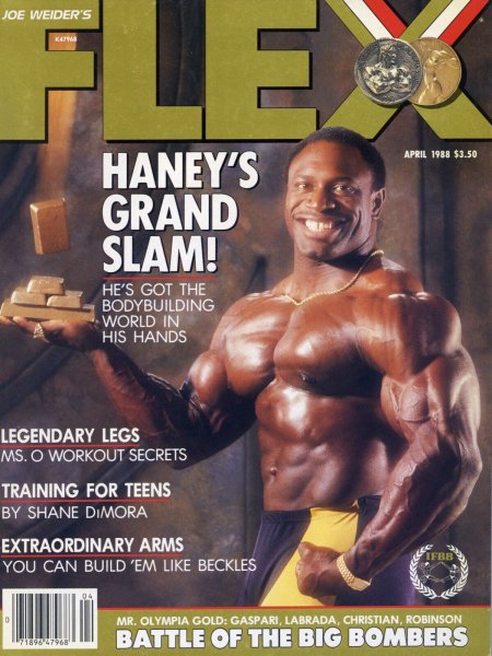 Flex-Magazine-April-1988-Lee-Haney-Cover