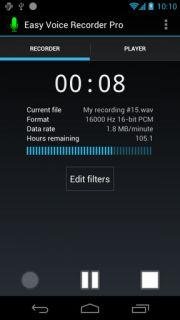 Easy voice recorder pro 1.7.4