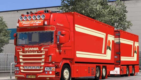 scania r620 fleurs