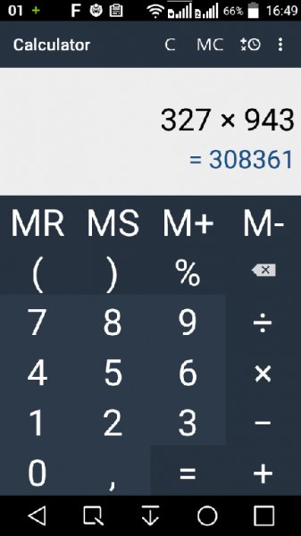 Calculator v1.1.0