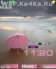 Pink Clock