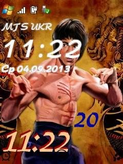 Bruce Lee Clock