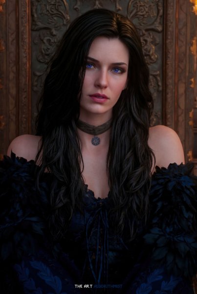 Yennefer of vengerberg by theartalgorithmist dibdkhf-fullvie