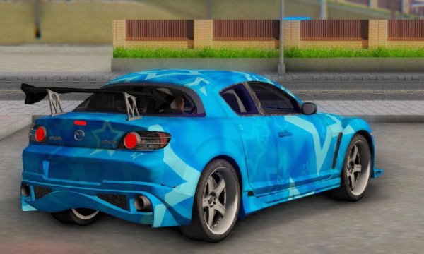 Mazda RX-8 VeilSide Blue Star