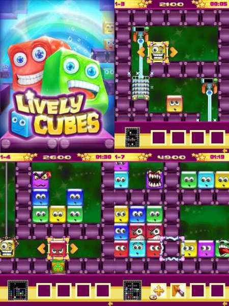 Lively Cubes 240x320 d600