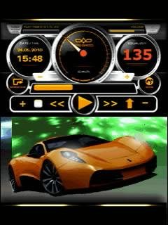 Car animated спидометр