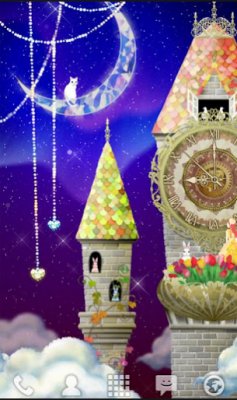 Magical clock tower Live Wallpapers v1.0